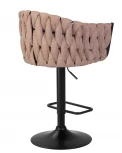 Стул барный LEON (коричневая ткань (LAR 275-3))
