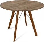 Стол SHT-TU9/90 ЛДСП темный орех/дуб галифакс табак Sheffilton SHT-TU9 7775718202