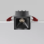 Встраиваемый светильник Maytoni Alfa LED DL043-01-10W4K-SQ-B-1 (220V)
