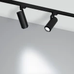 Трековый светильник светодиодный LGD-GELIOS-TUNE-4TR-R80-20W Day4000-MIX (BK, 20-60 deg) (Arlight, IP20 Металл) 039156 (220V)