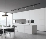 Трековый светильник Escada 20035TRA/01 BK/RGD (220V, круглые)