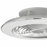 Потолочный светильник круглый с вентилятором Mantra Alisio 6706 (LED, 220V, диммер, пульт управления, круглые)