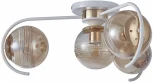 Потолочная люстра Arte Milano AMALFI 326208/3+1 WH+FG (220V, шар)