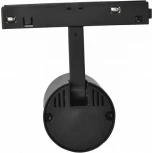 Трековый магнитный светильник 48V iLedex Vision48/22 4822-006-D55-18W-38DG-4000K-BK (круглые)