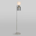 Торшер Eurosvet Tandem 01085/2 никель (220V, выключатель)