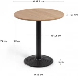 Стол обеденный La Forma (ex Julia Grup) Tiaret (Дерево)