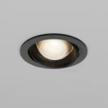 Встраиваемый светильник 12Вт 3000К Maytoni Lens DL105-12W3K-B (LED, 220V, круглые, IP44)