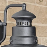 Настенный фонарь уличный Elektrostandard Talli черный GL 3002D (220V, IP44)