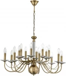 Подвесная люстра Lumion Incanto 8033/16 медь, металл/стекло Е14 16*40W 220V