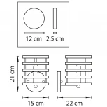 Бра Lightstar Epsilon 735610 (220V)