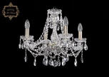 Подвесная люстра Art Classic 11.21 11.21.4.165.Br.Sp (220V, хрусталь, на цепи, подсвечник, свеча)
