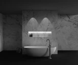 Встраиваемый светильник под гипсокартон Maytoni Dip DL121-15W-2.7K-TRS-B (LED, 220V, круглые)