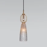 Подвесной светильник Eurosvet Glossy 50211/1 янтарный