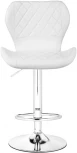 Барный стул Woodville Porch chrome / white 15646