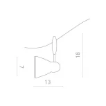 Трековый светильник Arte Lamp Rail Heads A3058PL-1SI (220V)