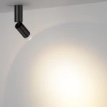 Потолочный светильник спот Odeon Light Ligo 7135/8CL черный/металл IP20 LED 8W 640Лм 3000K 24° 220V