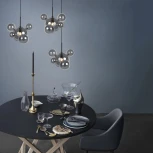 Подвесной светильник Loft It Bolle 2029-P4 mini (220V, на проводе, шар, молекулы)