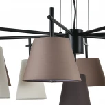 Подвесной светильник (13032/9P Black) Indigo Abbinare V000535 (220V, на тросе)