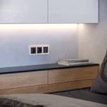 Рамка на 3 поста Acrylic (айвори) Werkel W0032743 (a060539)