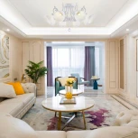 Потолочная люстра Arte Milano AM341900 341900/8 WT+SL (220V, подвески)