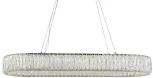 Подвесной светильник Newport 8240 8240/90 oval (LED, 220V, хрусталь, на тросе)
