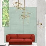 Люстра на штанге Traverse H105 Gold ImperiumLoft Traverse01 (207813-26) (220V)