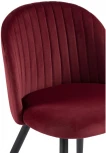 Стул Woodville на металлокаркасе Gabi 1 wine red / black 15379
