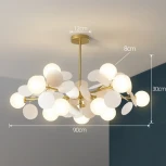 Потолочная люстра на штанге Matisse Self D90 ImperiumLoft Matisse01 (149659-26) (220V, шарики)