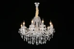 Подвесная люстра Aployt Koletta APL.755.03.10 (220V, хрусталь, на цепи, свеча)