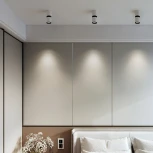 Светильник потолочный светодиодный Elektrostandard Kayo 12W 4000К белый/черный a064728 (220V, круглые)