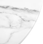 Набор кофейных столиков Tango белый мрамор с белыми ножками, 2шт Bradex Home RF 0351