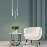 Подвесной светильник Elektrostandard Hall 50314 LED 5W 4000K белый (220V, на проводе, круглые)