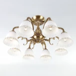 Потолочная люстра на штанге Eurosvet Campina 60107/8 античная бронза (220V)