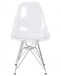 Стул обеденный DSR CASPER (ножки хром, цвет прозрачный)