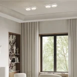 Встраиваемый светильник под лампу GX53 белый Wolta Luce WDL-GX53/06W-02