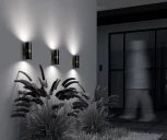 Настенный светильник уличный Maytoni Bowery O582WL-02B (220V, IP54)