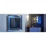 Рамка на 1 пост Diamant (черный) Werkel W0011208 (a051444)