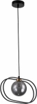 Подвесной светильник Spazio V000159 (11017/1P Black) (220V, на проводе, шар)