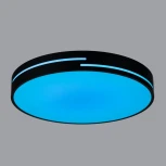 Потолочный светильник RGB круглый светодиодный с пультом Citilux Купер Лайн CL72470GL1 (220V, круглые)