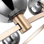 Подвесная люстра Freya Urban FR4005PL-06G (LED, 24V, на тросе, шарики, кольцо)