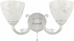 Бра с выключателем Arte Milano AM343659 343659/2W WT+SL (220V)