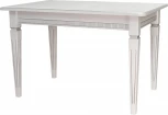 Стол обеденный Васко В 89Н белый/серебро 120*80 от фабрики Mebelik