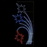 Светодиодная Консоль "Салют" 80 x 150 см, Триколор, 220В Laitcom SKL9-220RBW