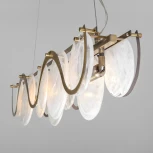 Подвесная люстра Wi-Fi Bogate's Galicia 354/4 Smart (322/4) (220V, управление смартфоном, голосовое управление, умный дом - Minimir Home, Алиса, Маруся, Салют, на тросе)