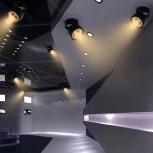 Потолочный светильник круглый Agenda Black+Gold 10W ImperiumLoft Agenda01 (191830-26) (LED, 220V)