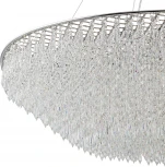 Подвесная люстра (12028/16PL Chrome) Indigo Intrigo V000370 (220V, хрусталь, на тросе)