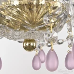 Подвесная люстра Bohemia 112 112/5/141 G V7010 (220V, подвески, на цепи, подсвечник, свеча)