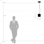 Подвесной светильник Lightstar Nubi 802117 (220V, на тросе)