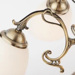 Потолочная люстра Eurosvet 22010 22010/6+2 античная бронза