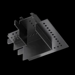 Коннектор угловой Radity встраиваемый черный (магнитный) Maytoni Technical TRA084CL-12B